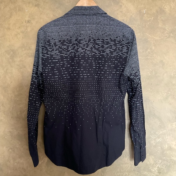 P2 par Dubuc Philippe Dubuc Digital Print Dress Shirt - Picture 4 of 8